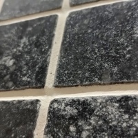 Мозаїка із мармуру чорна матова МКР-3СВ 197