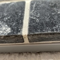 Мозаїка із мармуру чорна матова МКР-3СВ 197