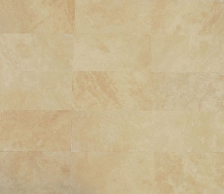 Плитка из травертина Light Filled and Honed 1,2х30,5х61 см, бежевая матовая заполненная шлифованная Export