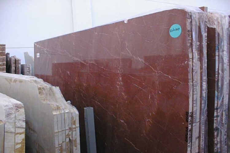 Rosso Rubino, Мармуровий сляб (сляб) 20мм