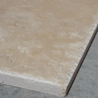 Плитка з травертину Light Brushed 1,2 см x French pattern set, римська кладка бежева брашована з колотим краєм Export Плитка з травертину Light Brushed 1,2 см x French pattern set, римська кладка бежева брашована з колотим краєм Export