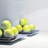 Скляна мозаїка MK25101 White