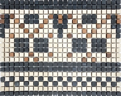 Мозаика из керамогранита Kotto Ceramica MI7 K060802 Lviv Legends фриз Beige/Noce/Nero