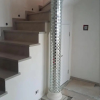 Мозаїка дзеркальна DecorStoneHub Zs-mix-ZS срібляста з сатином 330х330 мм шаховий візерунок на стіну Мозаїка дзеркальна DecorStoneHub Zs-mix-ZS срібляста з сатином 330х330 мм шаховий візерунок на стіну