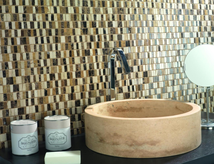 Мозаика Dune Odeon 30.5*30.5 бежевая коричневая