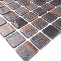 Мозаика стеклянная METALLIC BRONZE AquaMo