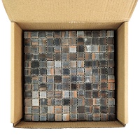 Мозаика стеклянная METALLIC BRONZE AquaMo