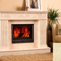 Портал для каміна Bravo Оскар Crema Marfil мармур бежевий прямий Портал для каміна Bravo Оскар Crema Marfil мармур бежевий прямий