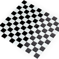 Мозаїка керамічна Kotto Ceramica GM 4002 CC black/white 300 х 300 х 4 ( 25 х 25 )