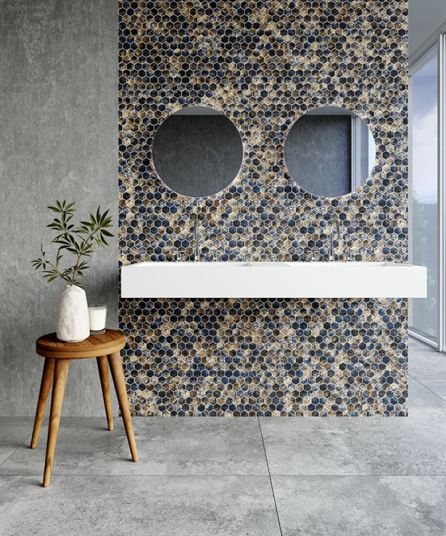 Мозаїка керамічна Kotto Ceramica HEXAGON HP 6026 Мат 295 х 295 х 9