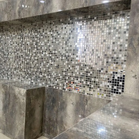 Мозаїка дзеркальна DecorStoneHub Zs-mix-ZSG сріблясто-графітовий мікс з сатином 304х304 мм для бару Мозаїка дзеркальна DecorStoneHub Zs-mix-ZSG сріблясто-графітовий мікс з сатином 304х304 мм для бару