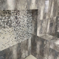 Мозаїка дзеркальна DecorStoneHub Zs-mix-ZSG сріблясто-графітовий мікс з сатином 304х304 мм для бару Мозаїка дзеркальна DecorStoneHub Zs-mix-ZSG сріблясто-графітовий мікс з сатином 304х304 мм для бару