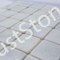 Мозаїка з мармуру Матова МКР-3СВ (47x47) White BI Мозаїка з мармуру Матова МКР-3СВ (47x47) White BI