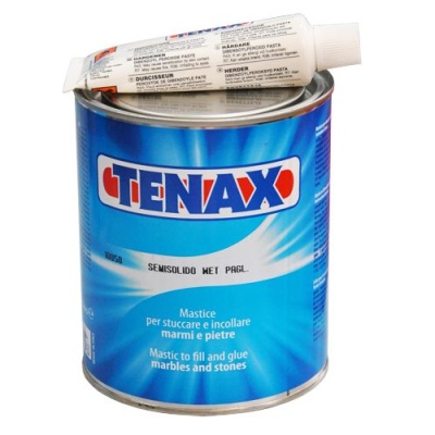Бежевый клей-мастика Semisolido Wet Paglierino (4л) TENAX