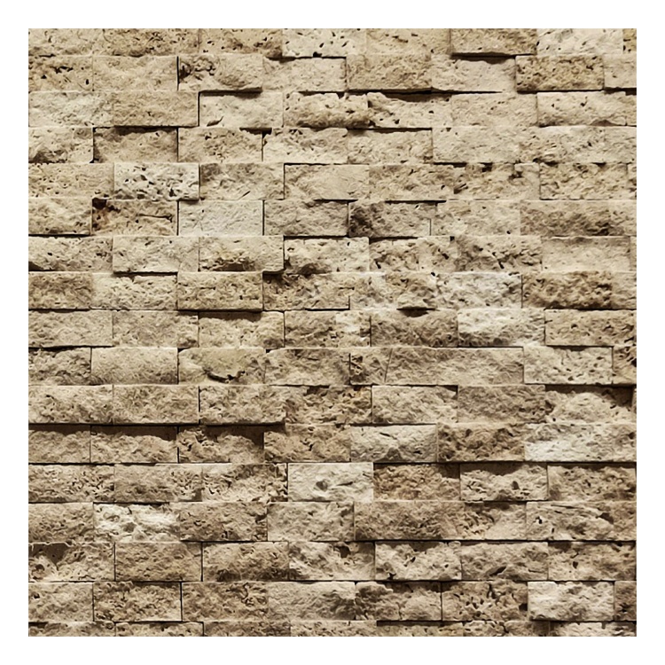 Мозаїка травертин рельєфна 202