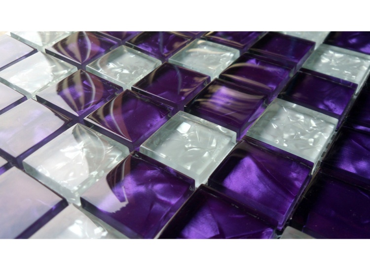Мозаїка зі скла Vivacer Mix Violet