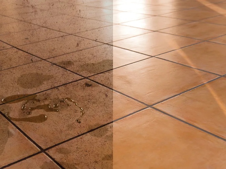 Очищувач Tenax Booster Alk 1 л, від стійких забруднень, жирів та епоксидних смол, слідів від гуми з каменю