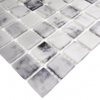 Мозаїка скляна CALCUTTA WHITE AquaMo