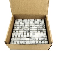 Мозаїка скляна CALCUTTA WHITE AquaMo