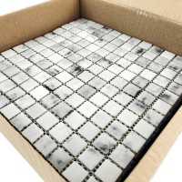 Мозаїка скляна CALCUTTA WHITE AquaMo