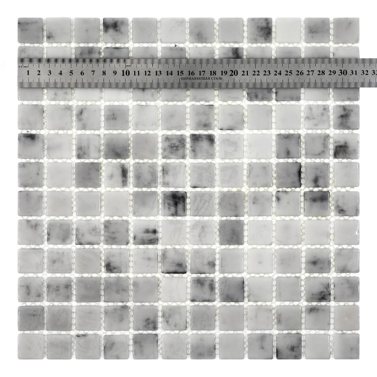 Мозаїка скляна CALCUTTA WHITE AquaMo