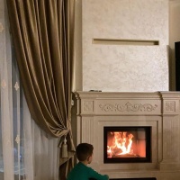 Портал для каміна Bravo Київ Crema Marfil мармур бежевий прямий Портал для каміна Bravo Київ Crema Marfil мармур бежевий прямий