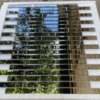 Мозаїка дзеркальна DecorStoneHub Zs-stik-G графітова 338х320 мм соломка для оформлення вітрини Мозаїка дзеркальна DecorStoneHub Zs-stik-G графітова 338х320 мм соломка для оформлення вітрини