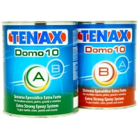 Клей епоксідний Tenax Domo A+B білий 2 л екстраміцний густий морозостійкий для каменю кераміки металу скла Клей епоксідний Tenax Domo A+B білий 2 л екстраміцний густий морозостійкий для каменю кераміки металу скла