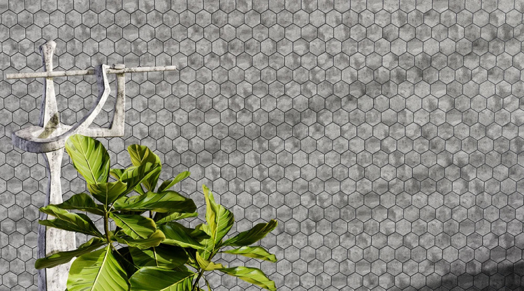 Мозаїка керамічна Kotto Ceramica HEXAGON HP 6030 Мат 295 х 295 х 9