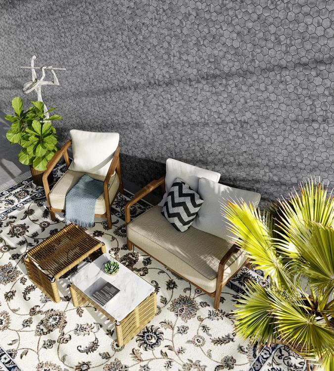 Мозаїка керамічна Kotto Ceramica HEXAGON HP 6030 Мат 295 х 295 х 9