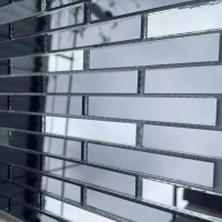 Мозаїка дзеркальна DecorStoneHub Zs-stik-GS графітова з сатином 338х320 мм стік для спальні та кухні Мозаїка дзеркальна DecorStoneHub Zs-stik-GS графітова з сатином 338х320 мм стік для спальні та кухні