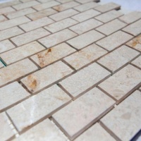 Мозаїка з мармуру Полірована МКР-11П (47x23) Victoria Beige Мозаїка з мармуру Полірована МКР-11П (47x23) Victoria Beige