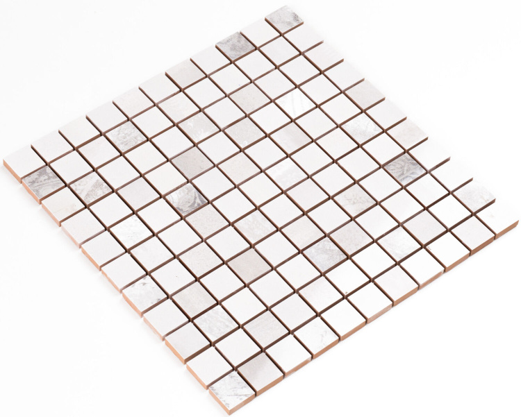 Мозаїка керамічна Kotto Ceramica СМ 3021 C3 impresion/gray/white 300 х 300 х 9 ( 25 х 25 )