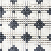 Мозаїка з керамограніту Kotto Ceramica MI7 K060600 Eleganza рапорт Nero/Salino