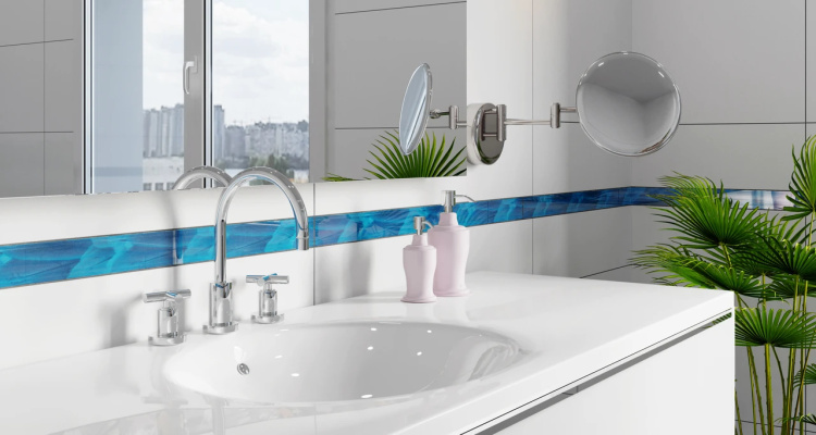 Фриз скляний Kotto Ceramica GFР 7550019 print19 50 х 750 х 8