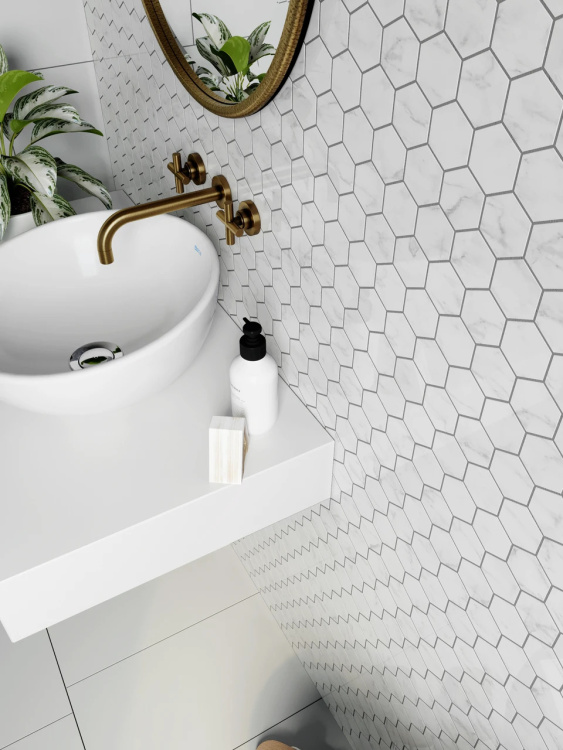 Мозаїка керамічна Kotto Ceramica HEXAGON HP 6031 295 х 295 х 9