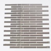 Мозаїка дзеркальна DecorStoneHub Zs-stik-Z срібляста 338х320 мм соломка для подіумів та сцен Мозаїка дзеркальна DecorStoneHub Zs-stik-Z срібляста 338х320 мм соломка для подіумів та сцен