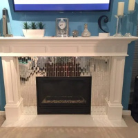 Мозаїка дзеркальна DecorStoneHub Zs-stik-Z срібляста 338х320 мм соломка для подіумів та сцен Мозаїка дзеркальна DecorStoneHub Zs-stik-Z срібляста 338х320 мм соломка для подіумів та сцен