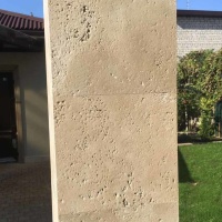 Плитка з травертину Light Brushed 1,2 х30, 5х61 см, бежева брашована Standart Плитка з травертину Light Brushed 1,2 х30, 5х61 см, бежева брашована Standart