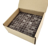 Скляна мозаїка PW25207 ANTI DARK BROWN