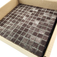 Скляна мозаїка PW25207 ANTI DARK BROWN
