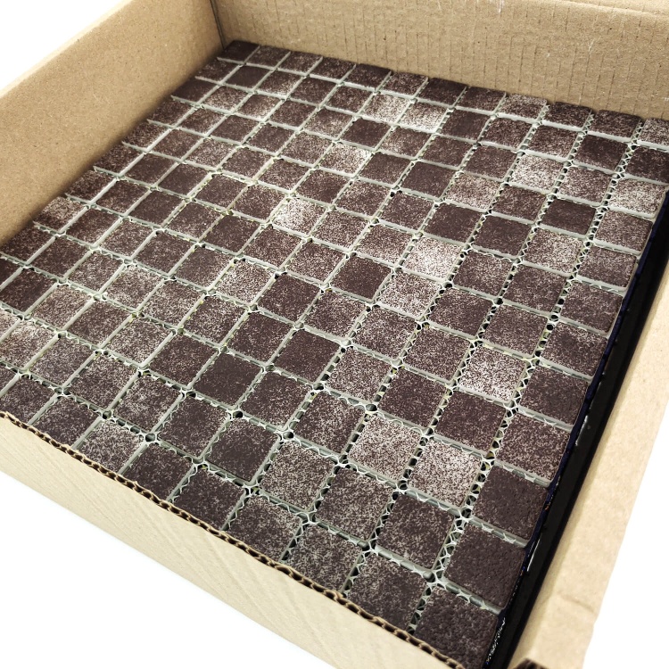 Скляна мозаїка PW25207 ANTI DARK BROWN