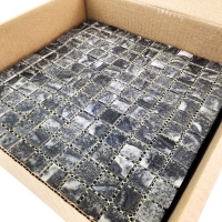 Мозаика стеклянная GRANIT GREY AquaMo