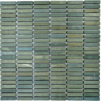 Мозаїка з керамограніту Kotto Ceramica MI7 10500503C Terra Verde 300 x 300 х 10 (прямокутник 10 x 50)