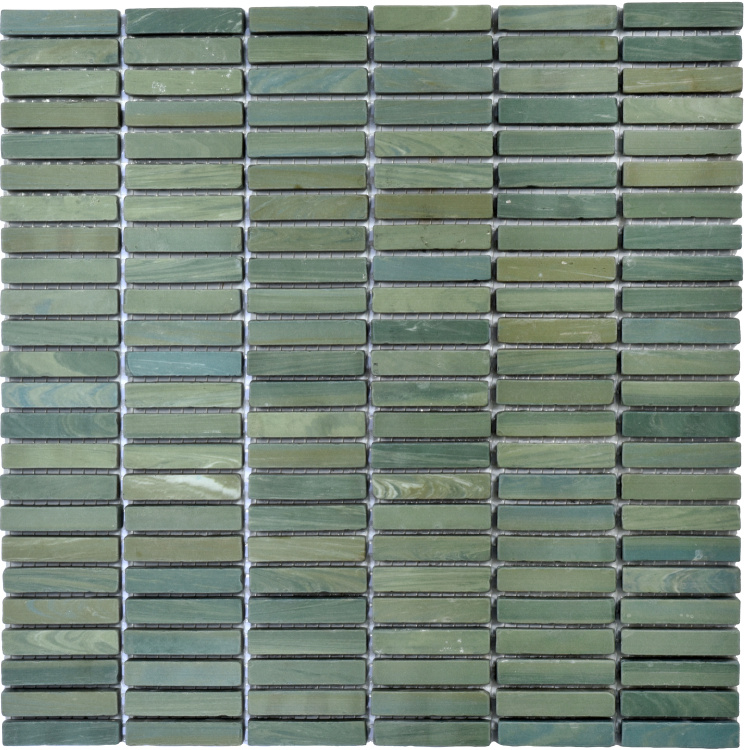 Мозаїка з керамограніту Kotto Ceramica MI7 10500503C Terra Verde 300 x 300 х 10 (прямокутник 10 x 50)
