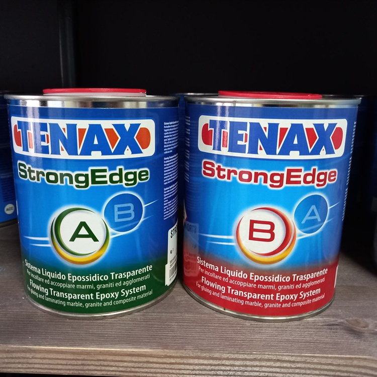 Суперпрозора рідкий епоксидний клей StrongEdge A + B (1 + 0,5 л) 1,5 кг TENAX