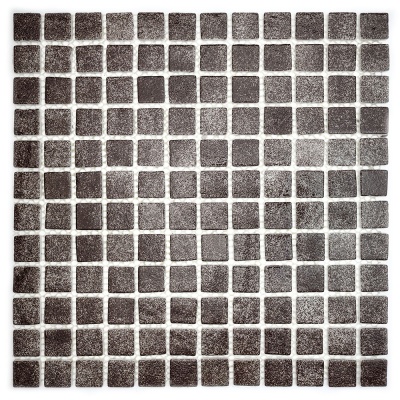 Мозаика стеклянная PW25207 DARK BROWN