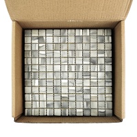 Мозаика стеклянная Revolut Grey AquaMo