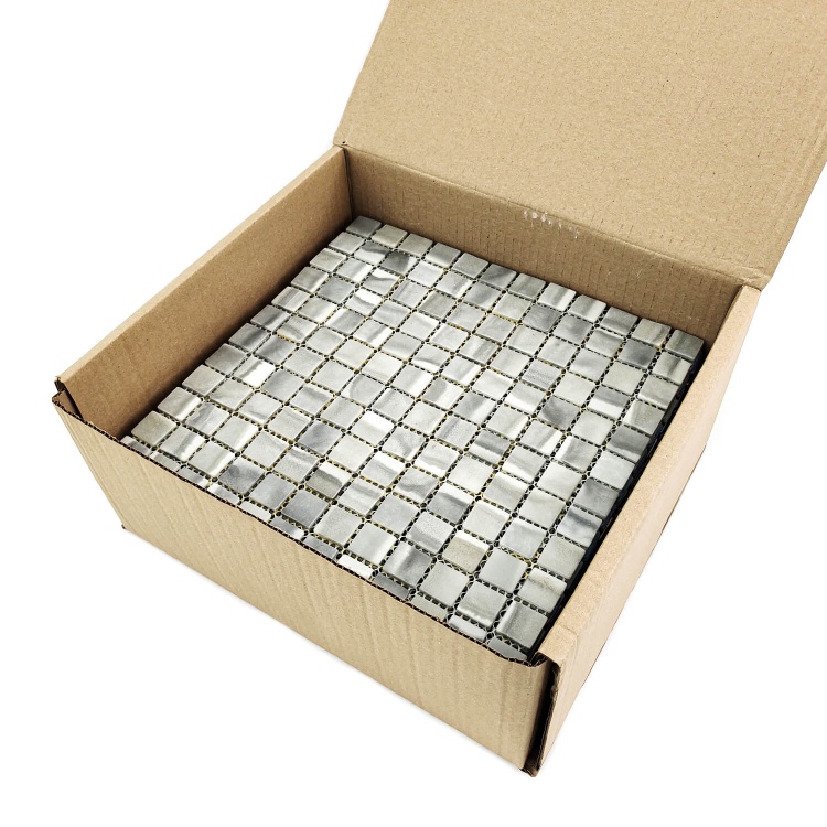 Мозаика стеклянная Revolut Grey AquaMo