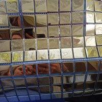 Мозаика стеклянная CL-MOS PRGT002 Mozaico De Lux Мозаика стеклянная CL-MOS PRGT002 Mozaico De Lux